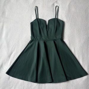 Charlotte Russe Dark Green Dress
